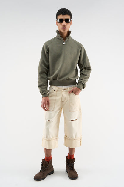Capri Ecru Pants