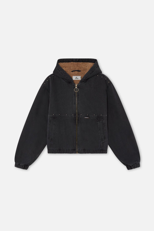 Denim Dark Work Jacket