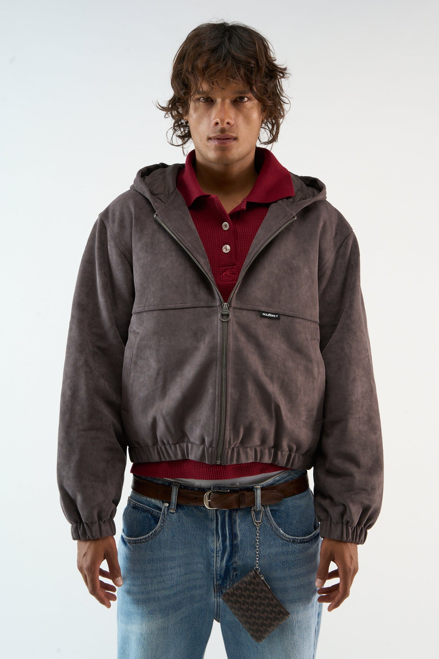 Suede Dark Work Jacket
