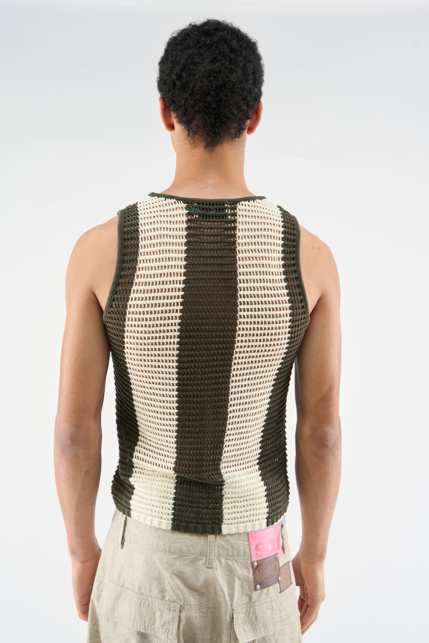 Spider Ecru Tank Top