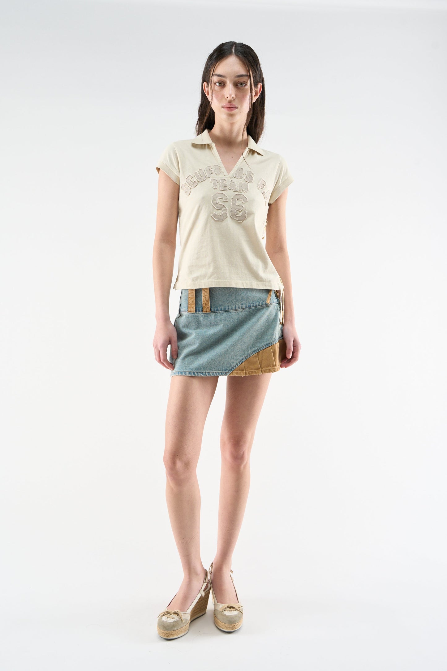 Marlen Ecru Polo