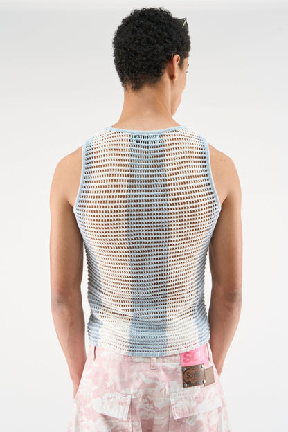 Spider Blue Tank Top