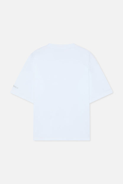 Earphones White T-Shirt