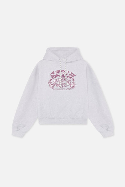 Eu Grey Melange Hoodie