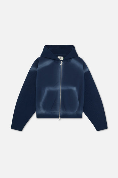 Exit Navy Zipper