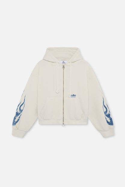 Flame Ecru Zipper