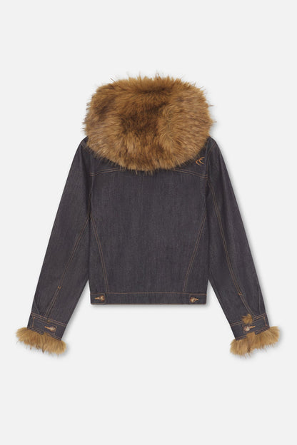 Harper Dark Blue Denim Jacket