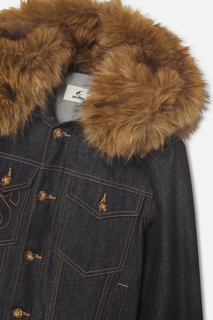 Harper Dark Blue Denim Jacket