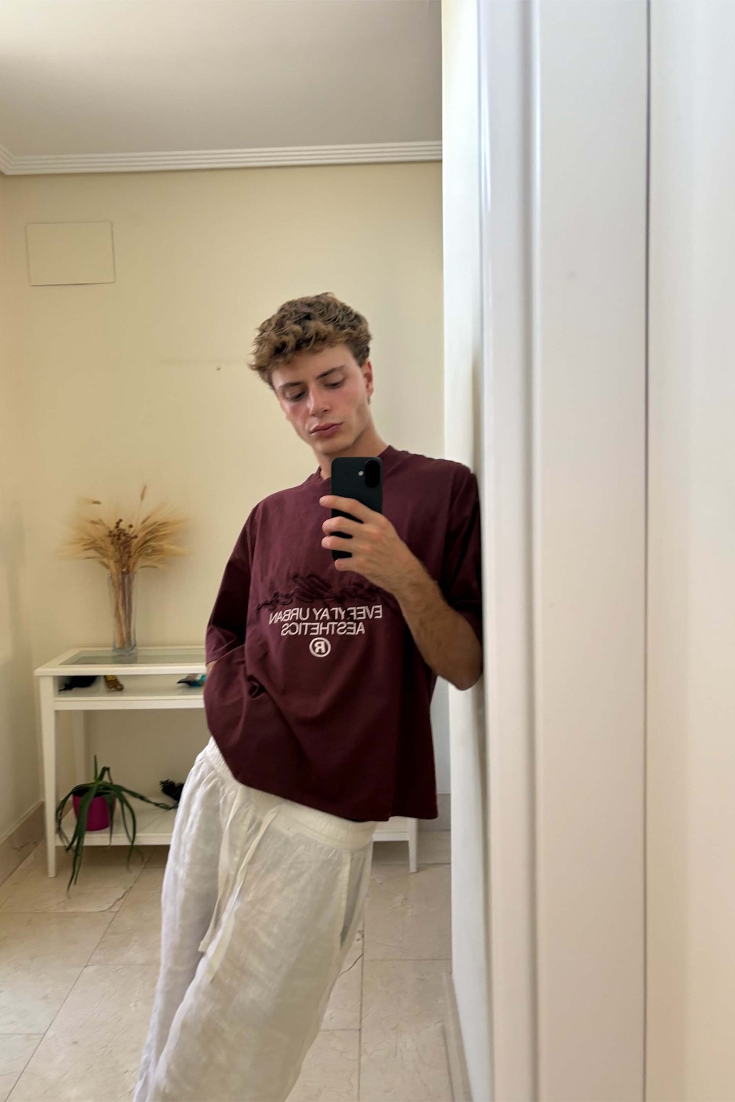 New Signature Burgundy T-Shirt