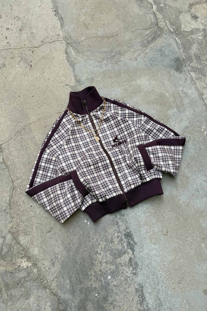 Mice Burgundy Zipper