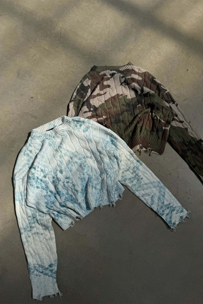 Trench Camo Knit