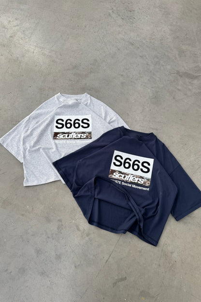 NYC Grey Melange T-Shirt