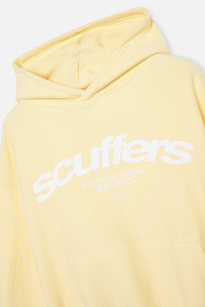 Iconic Yellow Pinstripe Hoodie