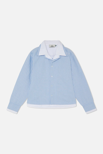 Korean Blue Shirt