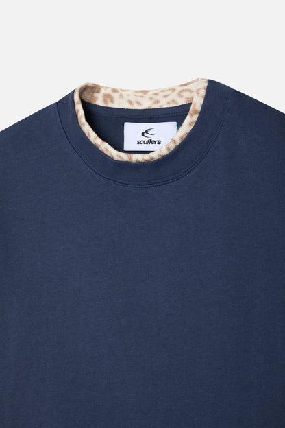 Leo Navy Top
