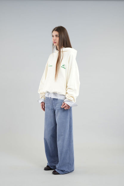 Globally Ecru Hoodie