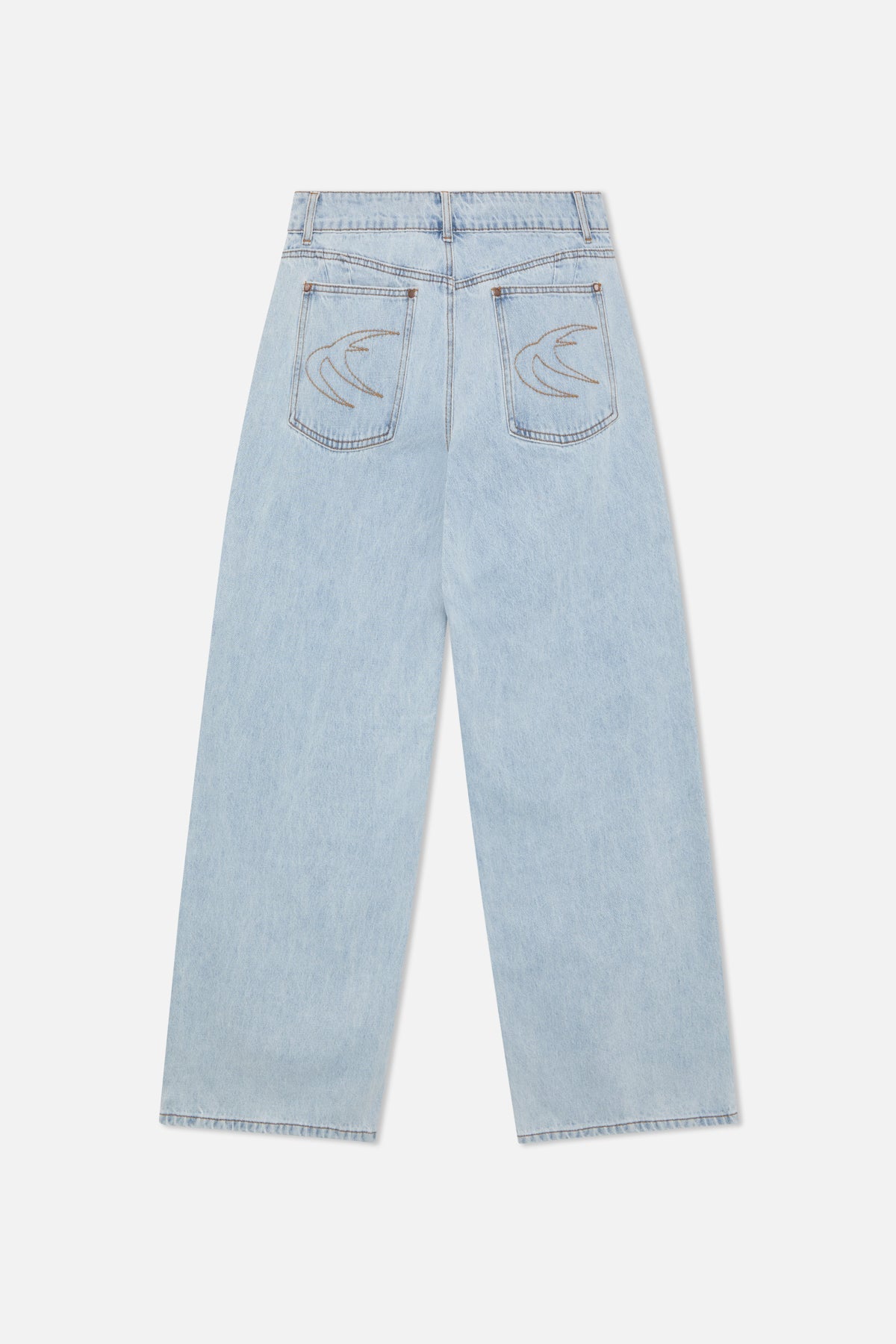 Marine Light Blue Pants
