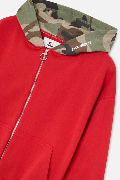 Mask Red Zipper