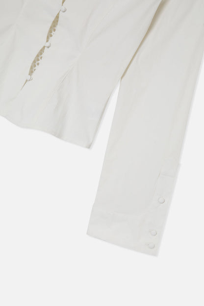 Not For Me White Shirt