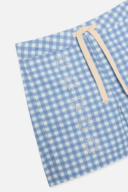 New Ibiza Checkered Blue Swimpants