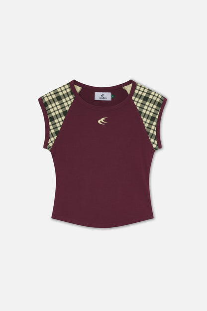 Nina Burgundy Top