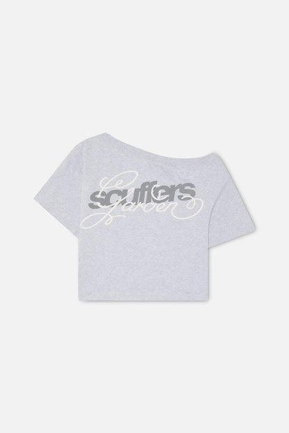Over Grey Melange T-Shirt