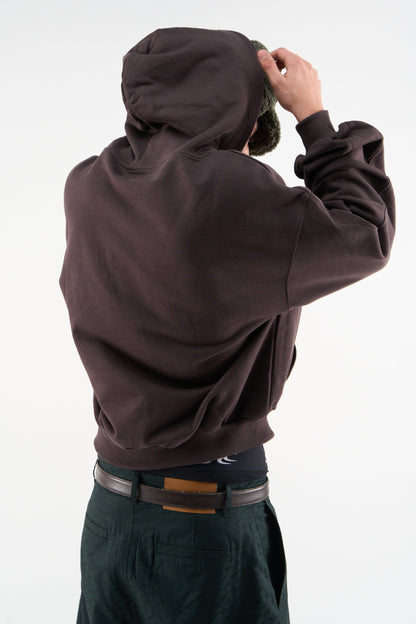 Private Brown Hoodie