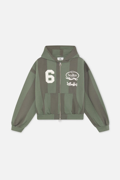 Picadilly Green Zipper