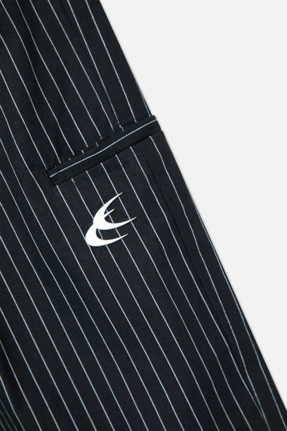 Pinstripe Black Pants
