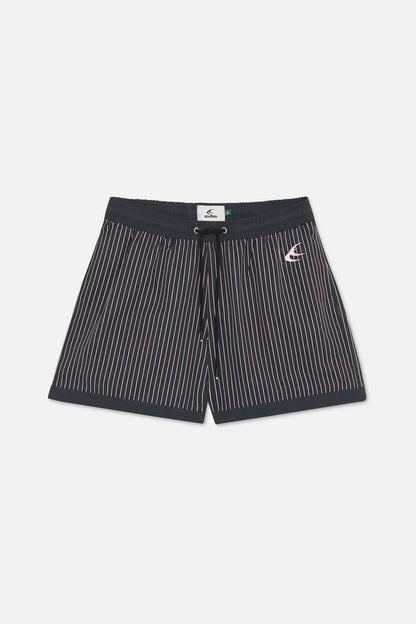 Pinstripe Black Swimpants