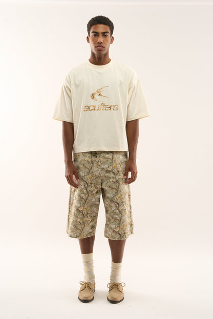 Real Flower Ecru T-Shirt
