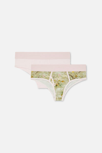 Real Flower & Pink Shorties