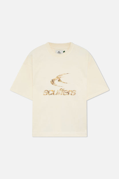 Real Flower Ecru T-Shirt