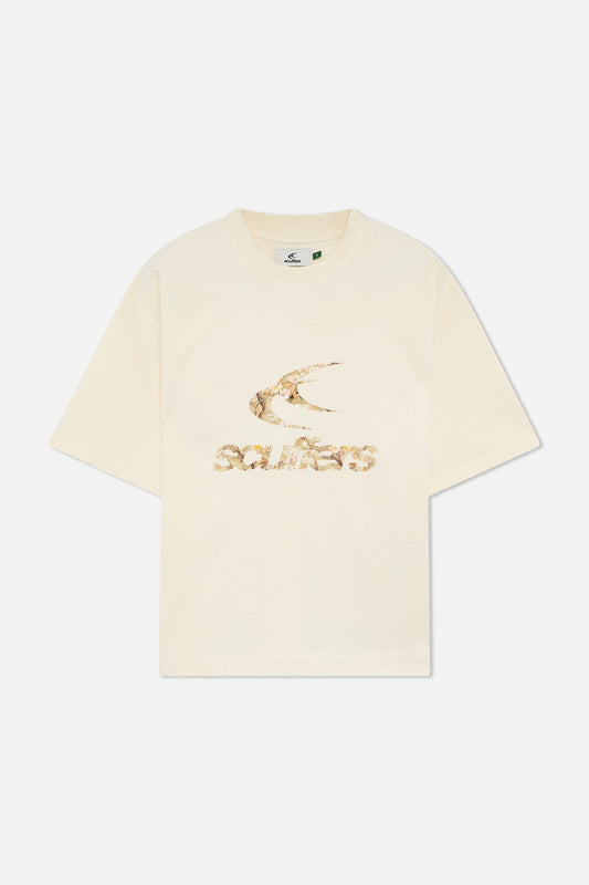 Real Flower Ecru T-Shirt
