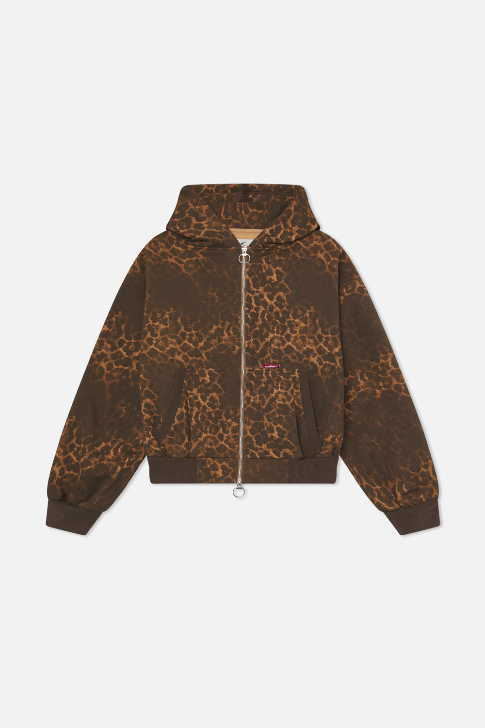 Scff Leopard Zipper
