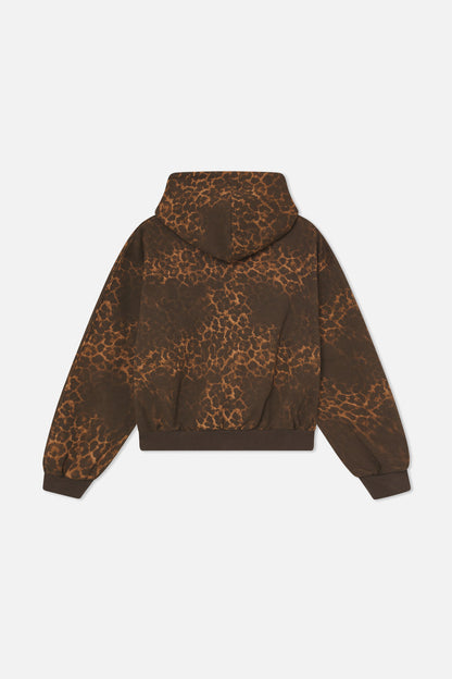 Scff Leopard Zipper