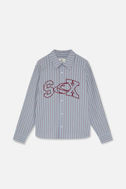 Sex Blue Shirt