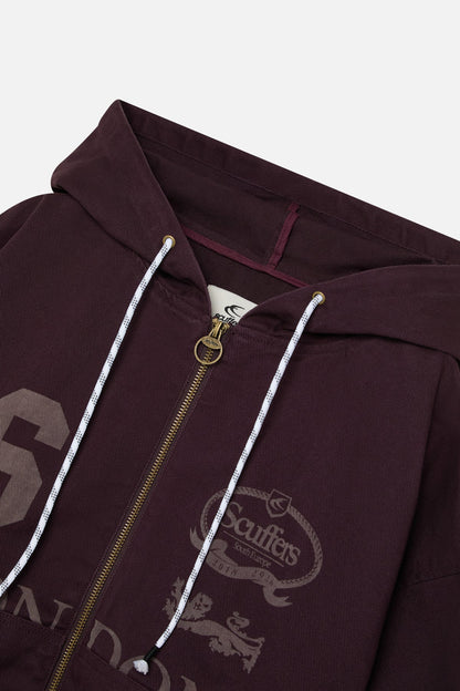 Slam Burgundy Jacket