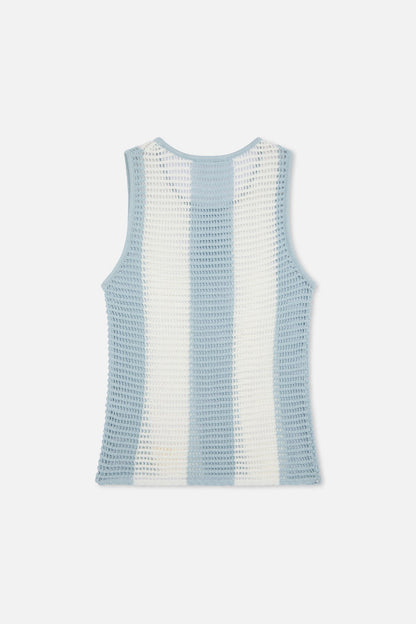 Spider Blue Tank Top
