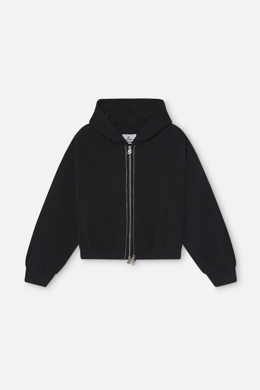 Steel Black Zipper