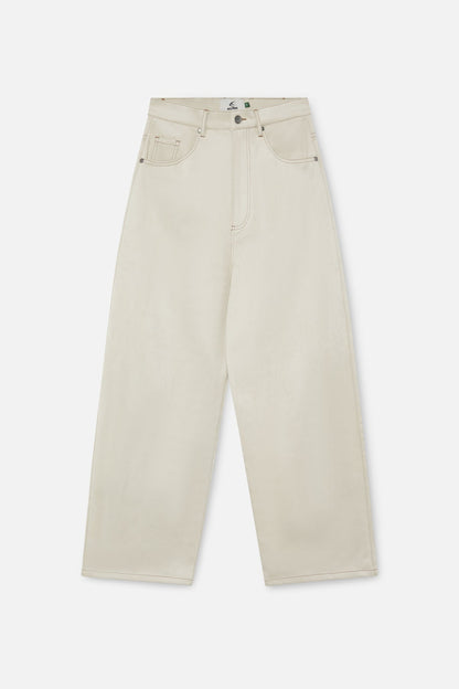 Suede Grey Jumbo Pants