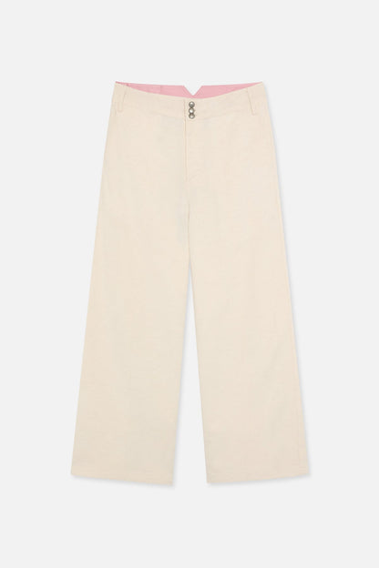 Summer Tailoring White Pants
