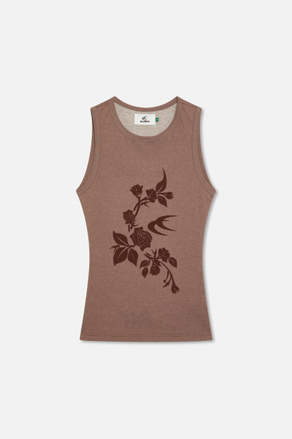 Tiramisu Brown Top