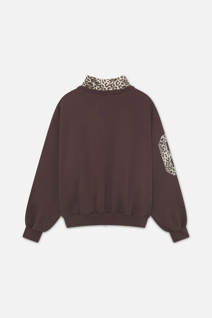 Tokiet Leopard Zipper