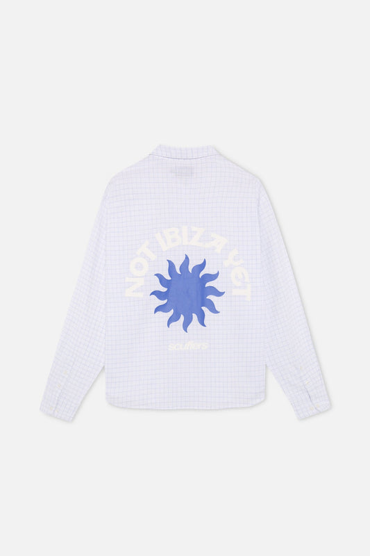 Twin Checkered White Shirt