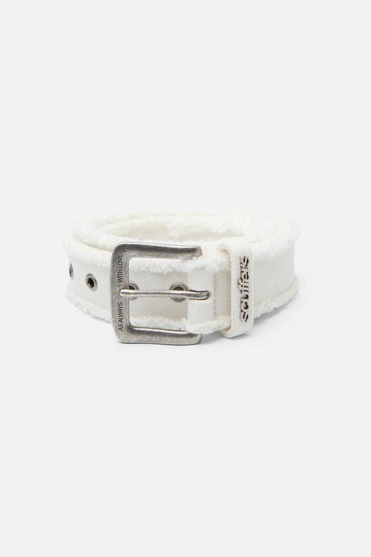 Flag Ecru Belt