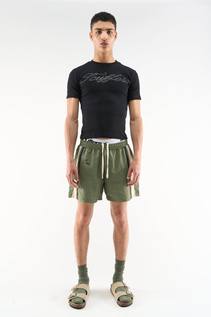 New Tech Green Shorts