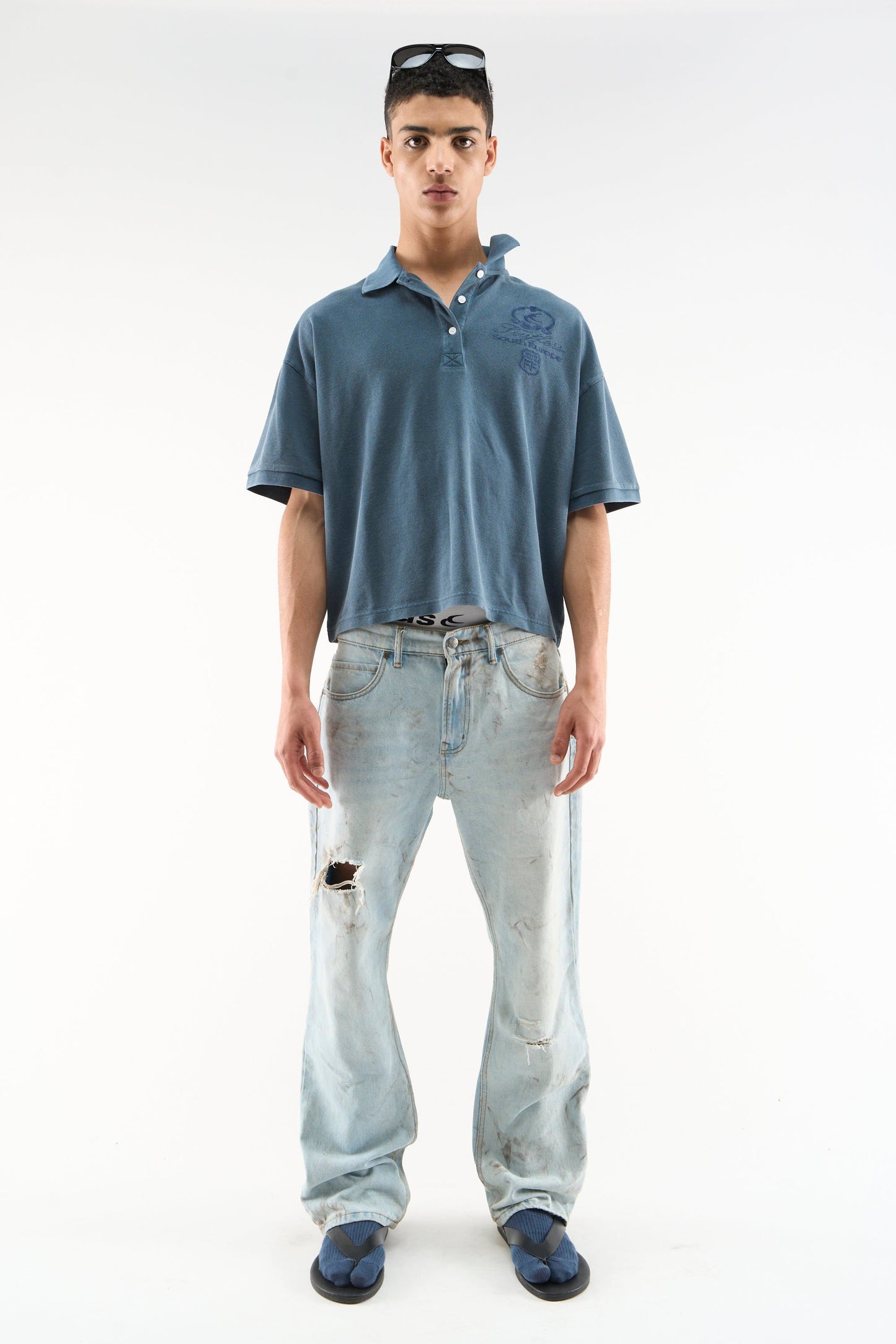 South Europe Navy Polo