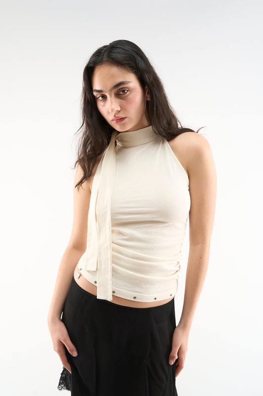 Charlot Ecru Top