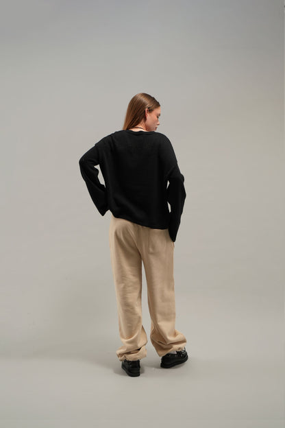 Everyday Ecru Pants